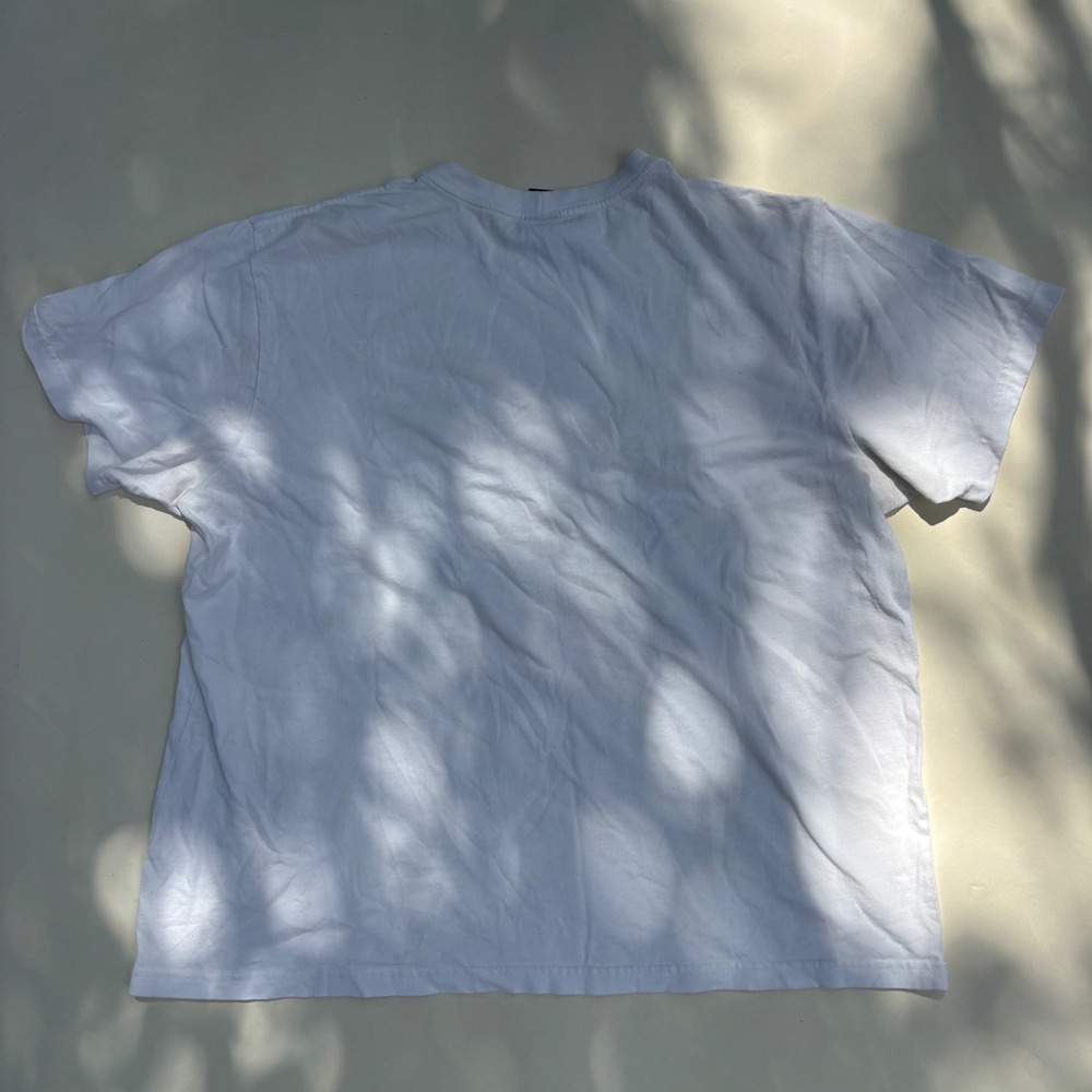 Filson Mens White Graphic T-Shirt XXL Goat Tattoo Art Made in USA Cotton Tee - Picture 8 of 8